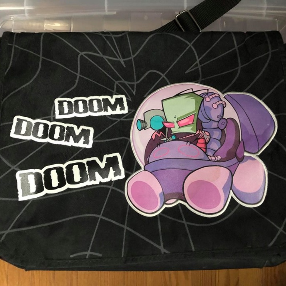 Invader ZIM “Doom Doom Doom” Messenger Bag